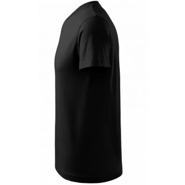  Moška majica s kratkimi rokavi MALFINI V-NECK 102 ČRNA 