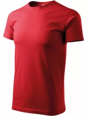 Moška majica s kratkimi rokavi MALFINI HEAVY NEW 137 RDEČA