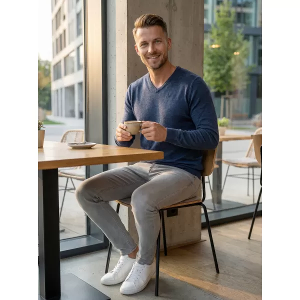  Moški pulover ALTISPORT NIEREM MPLS095 TEMNO MODRA 