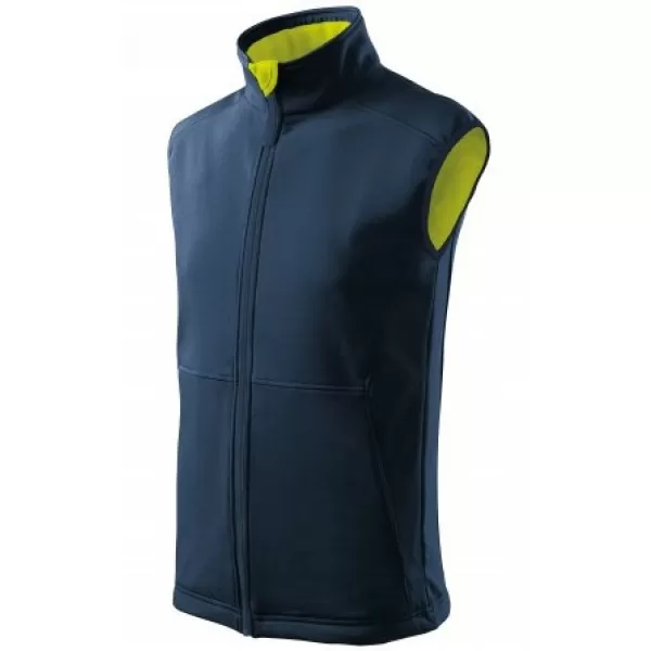  Moški softshell telovnik MALFINI VISION 517 MORNARSKO MODRA 