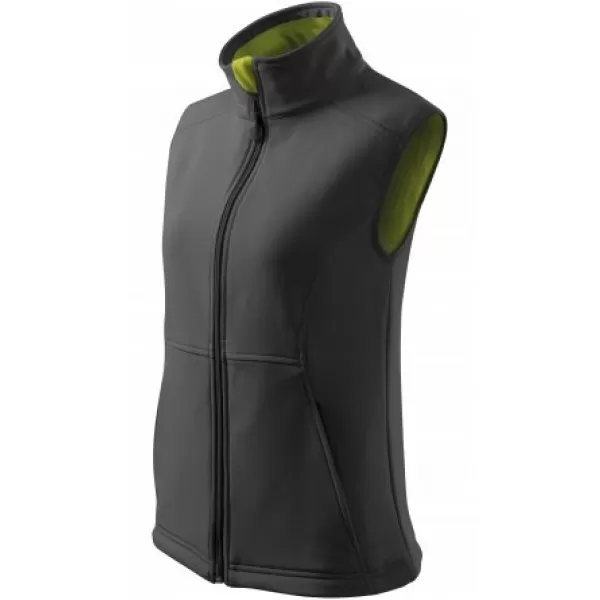  Ženski softshell telovnik MALFINI VISION 516 JEKLENO SIVA 