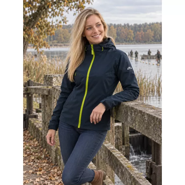  Ženska softshell jakna MALFINI COOL 514 MORNARSKO MODRA 