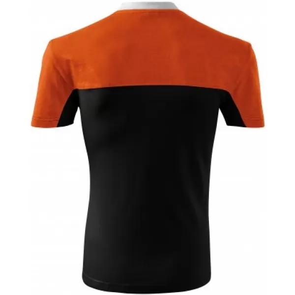  Moška majica s kratkimi rokavi MALFINI COLORMIX 109 ORANŽNA 