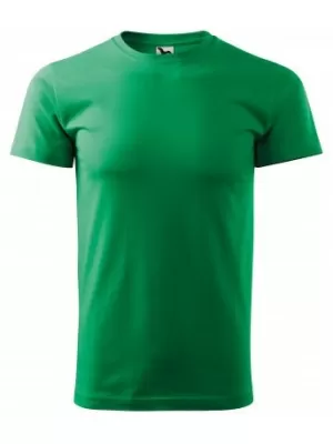 Moška majica s kratkimi rokavi MALFINI BASIC 129 SREDNJE ZELENA