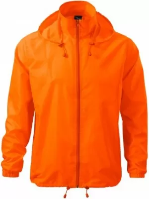 Moška jakna MALFINI WINDY 524 NEON ORANŽNA