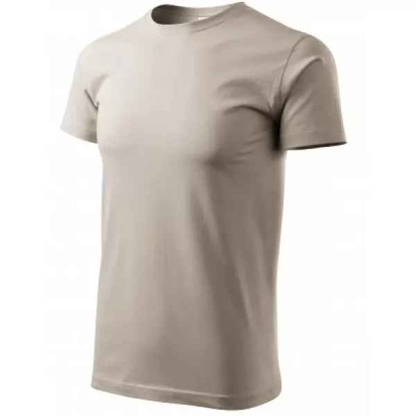  Moška majica s kratkimi rokavi MALFINI BASIC 129 LEDENO SIVA 