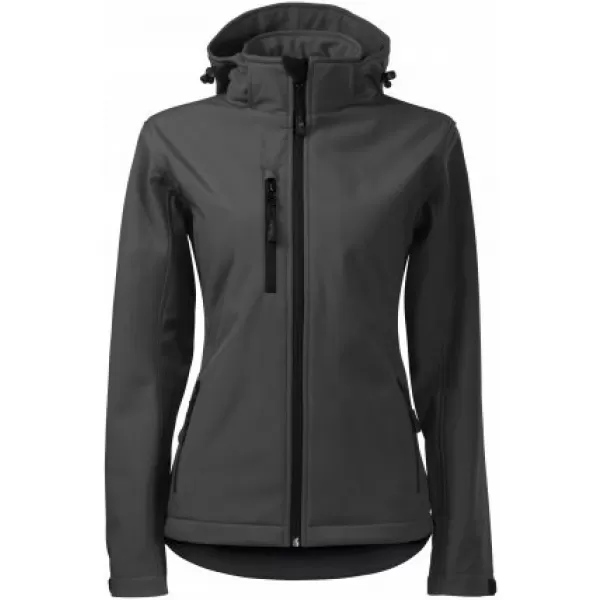  Ženska softshell jakna MALFINI PERFORMANCE 521 JEKLENO SIVA 