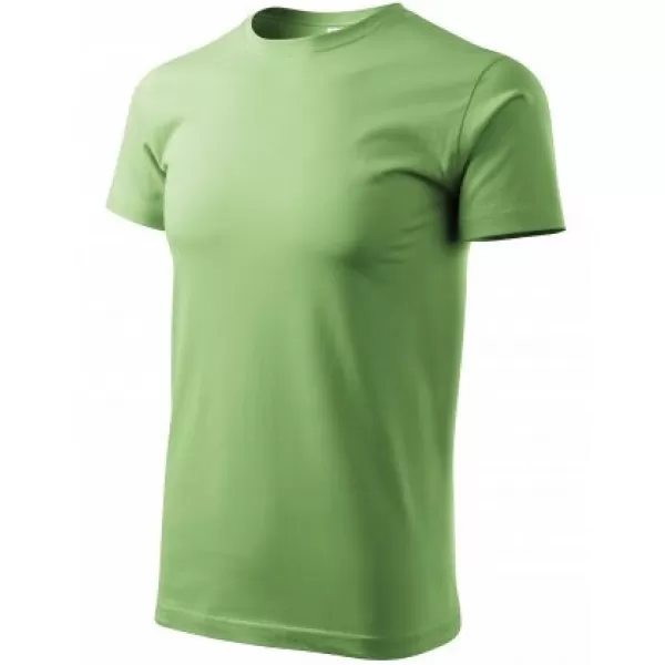  Moška majica s kratkimi rokavi MALFINI BASIC 129 TRAVNATO ZELENA 