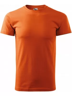 Moška majica s kratkimi rokavi MALFINI HEAVY NEW 137 ORANŽNA