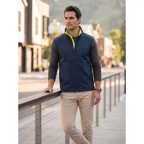  Moški softshell telovnik MALFINI VISION 517 MORNARSKO MODRA 