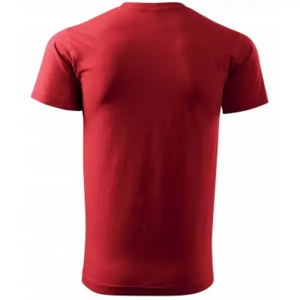  Moška majica s kratkimi rokavi MALFINI BASIC 129 RDEČA 