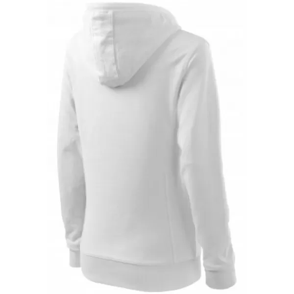  Ženski pulover MALFINI KANGAROO 408 BELA/BELA 