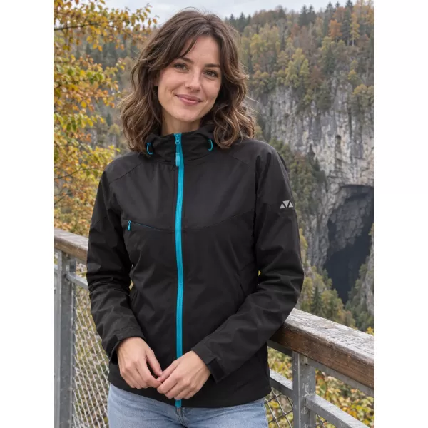  Ženska softshell jakna MALFINI COOL 514 ČRNA 