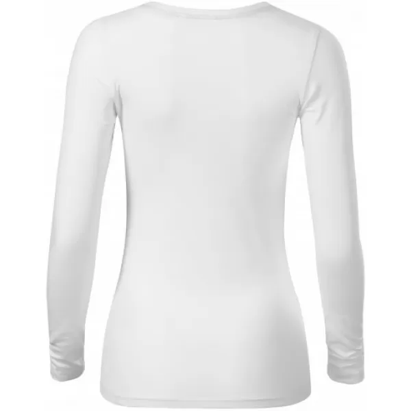  Ženska majica z dolgimi rokavi MALFINI PREMIUM BRAVE 156 BELA 