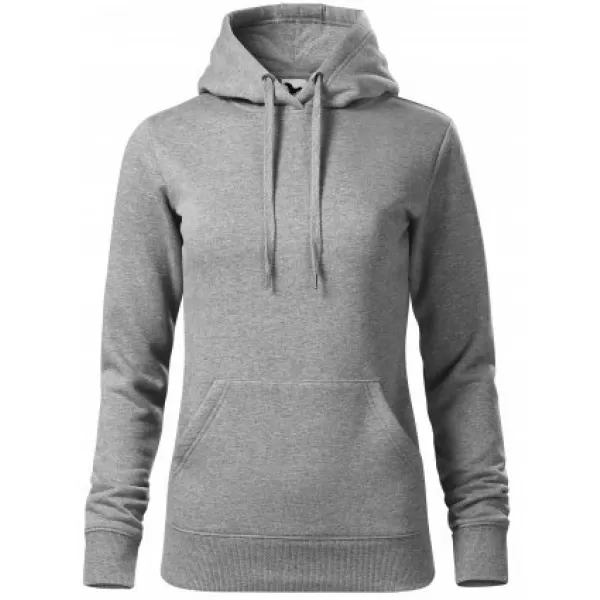  Ženski pulover MALFINI CAPE 414 TEMNO SIVI POUDARKI 