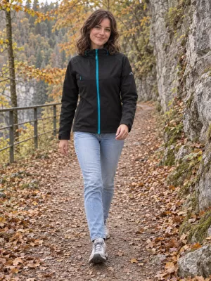 Ženska softshell jakna MALFINI COOL 514 ČRNA