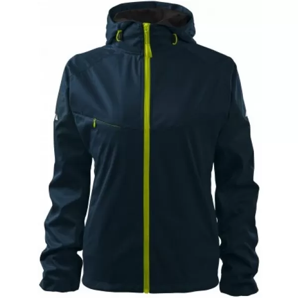  Ženska softshell jakna MALFINI COOL 514 MORNARSKO MODRA 