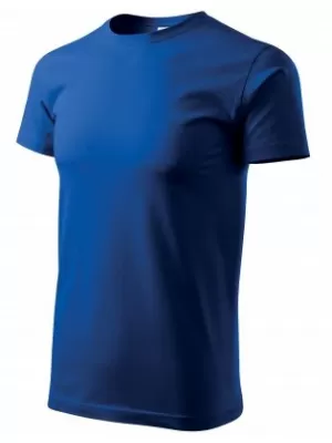 Moška majica s kratkimi rokavi MALFINI BASIC 129 KRALJEVSKO MODRA