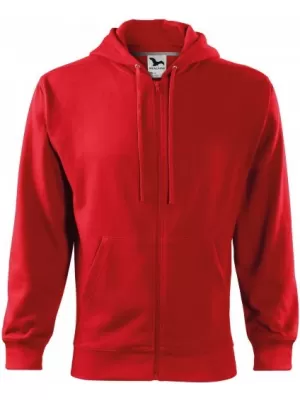 Moški pulover MALFINI TRENDY ZIPPER 410 RDEČA