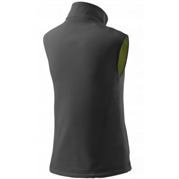  Ženski softshell telovnik MALFINI VISION 516 JEKLENO SIVA 
