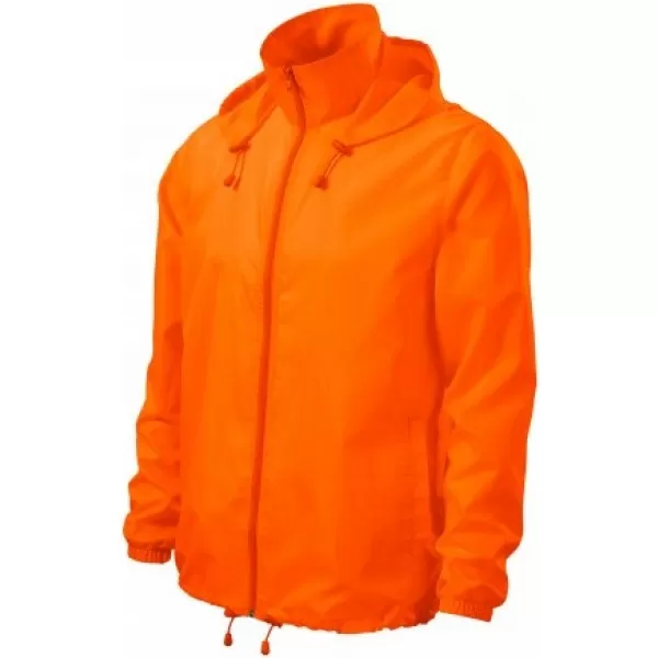  Moška jakna MALFINI WINDY 524 NEON ORANŽNA 