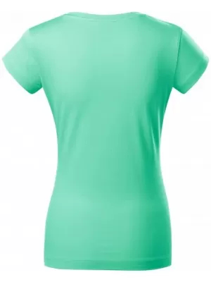 Ženska majica s kratkimi rokavi MALFINI FIT V-NECK 162 KOVNICA