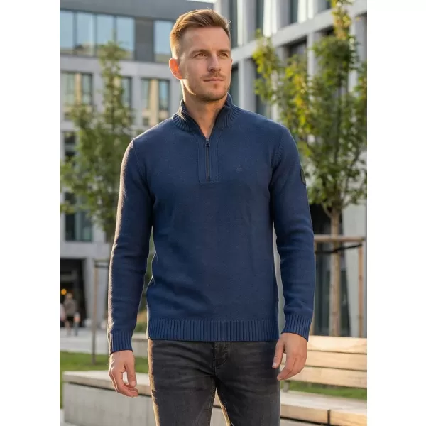  Moški pulover ALTISPORT BASEK MPLS094 TEMNO MODRA 