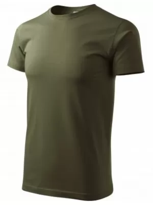 Moška majica s kratkimi rokavi MALFINI BASIC 129 VOJAŠKI