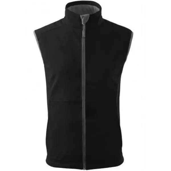  Moški softshell telovnik MALFINI VISION 517 ČRNA 