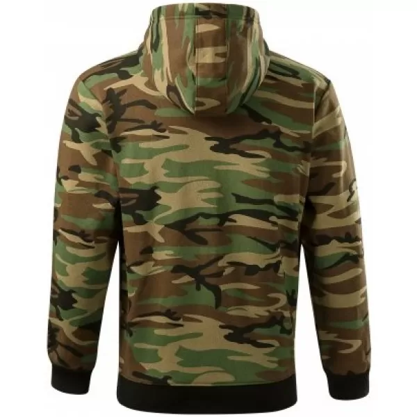  Moški pulover MALFINI CAMO ZIPPER C19 KAMUFLAŽNO RJAVA 
