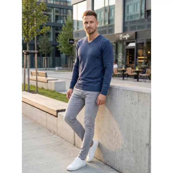  Moški pulover ALTISPORT NIEREM MPLS095 TEMNO MODRA 