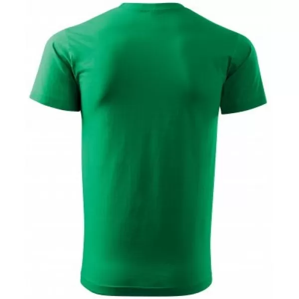  Moška majica s kratkimi rokavi MALFINI BASIC 129 SREDNJE ZELENA 