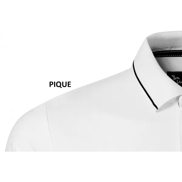  Ženska majica s kratkimi rokavi z ovratnikom MALFINI PREMIUM PERFECTION PLAIN 253 BELA 