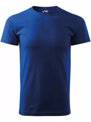 Moška majica s kratkimi rokavi MALFINI HEAVY NEW 137 KRALJEVSKO MODRA