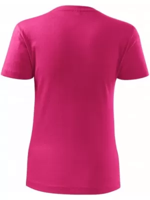 Ženska majica s kratkimi rokavi MALFINI CLASSIC NEW 133 MAGENTA