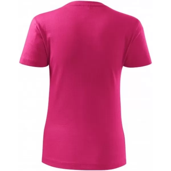  Ženska majica s kratkimi rokavi MALFINI CLASSIC NEW 133 MAGENTA 