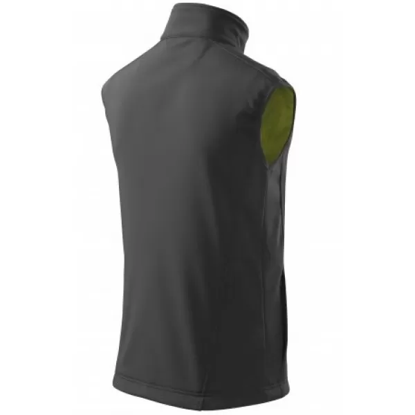  Moški softshell telovnik MALFINI VISION 517 JEKLENO SIVA 