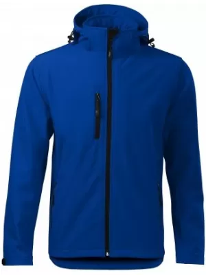 Moška softshell jakna MALFINI PERFORMANCE 522 KRALJEVSKO MODRA