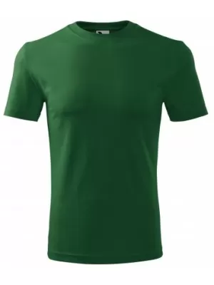 Moška majica s kratkimi rokavi MALFINI CLASSIC NEW 132 STEKLENICA ZELENA