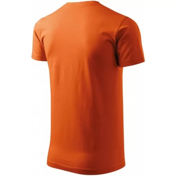  Moška majica s kratkimi rokavi MALFINI HEAVY NEW 137 ORANŽNA 