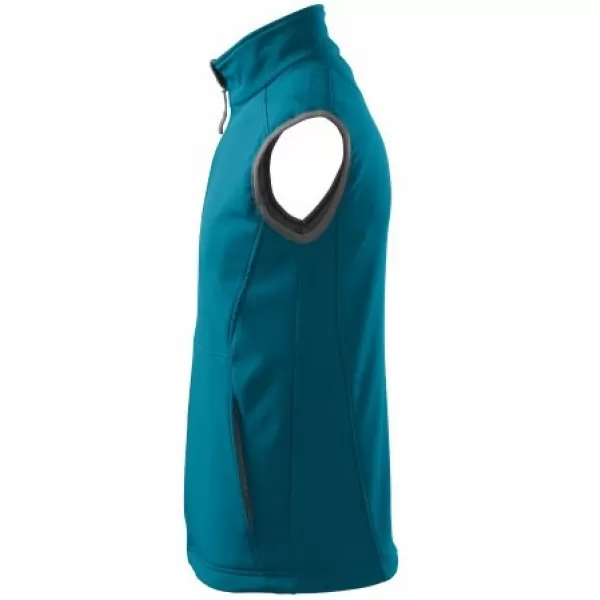  Moški softshell telovnik MALFINI VISION 517 TEMNO TURKIZNA 