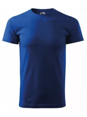 Moška majica s kratkimi rokavi MALFINI BASIC 129 KRALJEVSKO MODRA