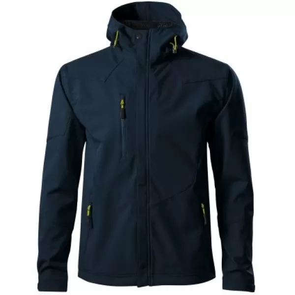  Moška softshell jakna MALFINI NANO 531 MORNARSKO MODRA 