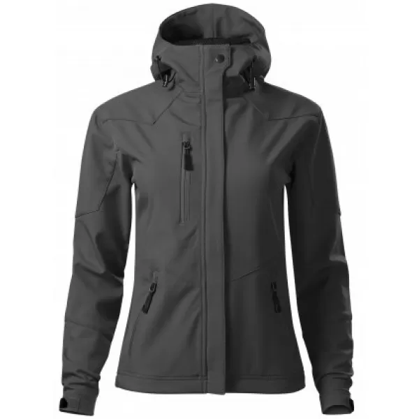  Ženska softshell jakna MALFINI NANO 532 JEKLENO SIVA 