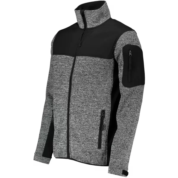  Moška softshell jakna/pulover MALFINI CASUAL 550 PLETINA SIVA MALFINI PREMIUM 