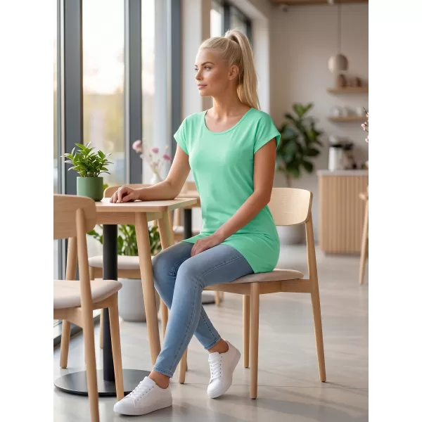  Ženska dolga majica s kratkimi rokavi MALFINI LOVE 123 KOVNICA 