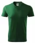 Moška majica s kratkimi rokavi MALFINI V-NECK 102 STEKLENICA ZELENA