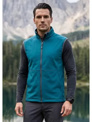 Moški softshell telovnik MALFINI VISION 517 TEMNO TURKIZNA