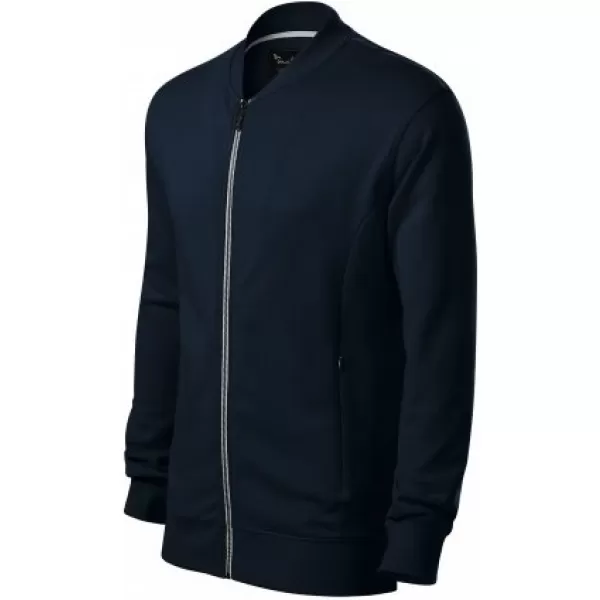  Moški pulover MALFINI PREMIUM BOMBER 453 MORNARSKO MODRA 