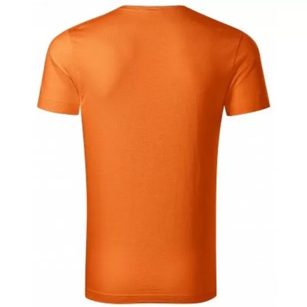  Moška majica s kratkimi rokavi MALFINI NATIVE 173 ORANŽNA 